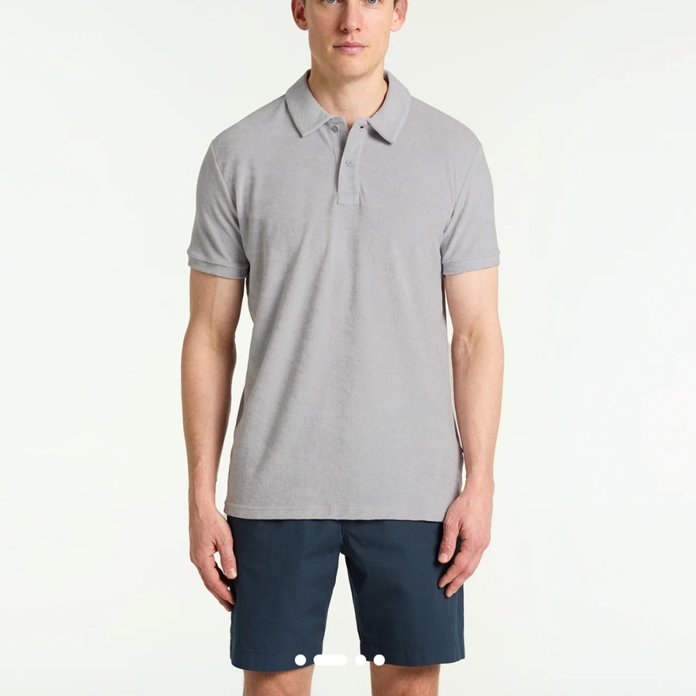 Bluemint Grey Short-Sleeve Polo Shirt